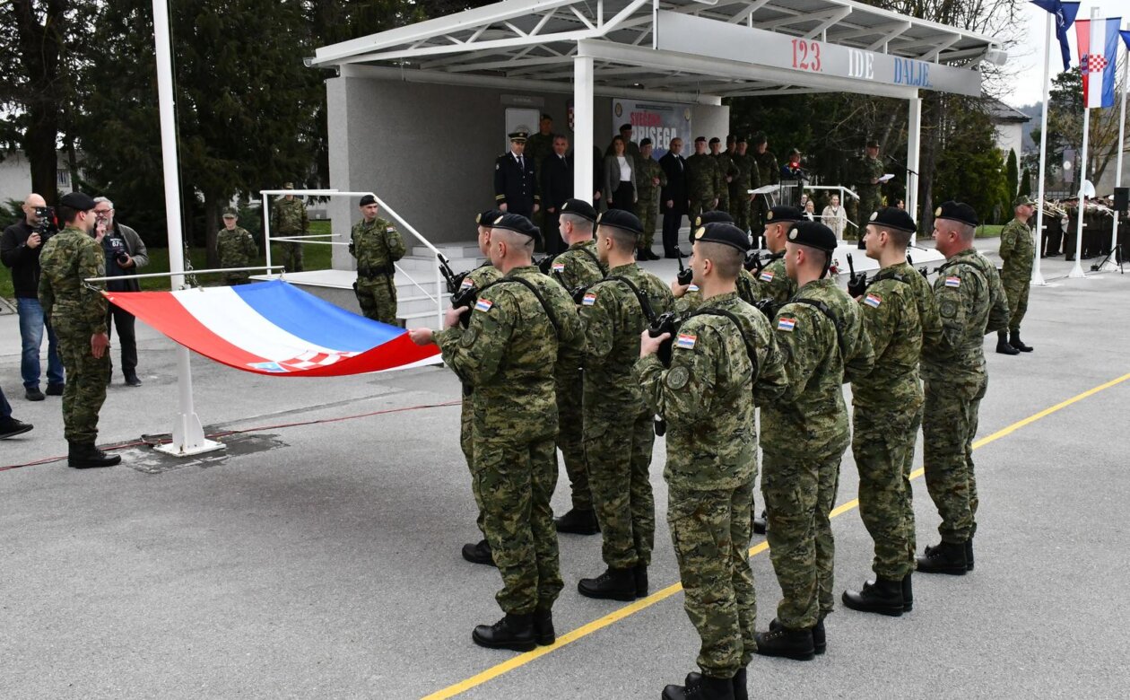 Požega: Svečana prisega ročnika na temeljnom vojnom osposobljavanju