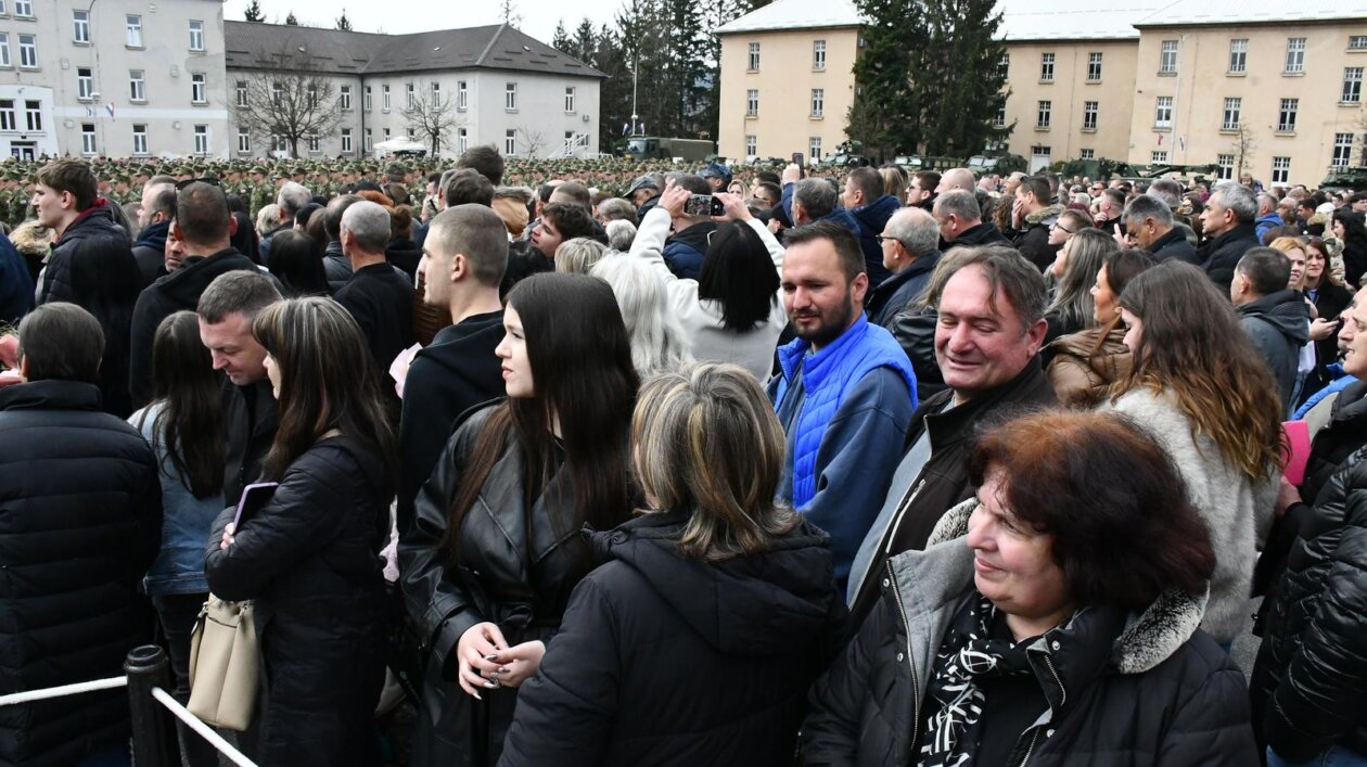 Požega: Svečana prisega ročnika na temeljnom vojnom osposobljavanju