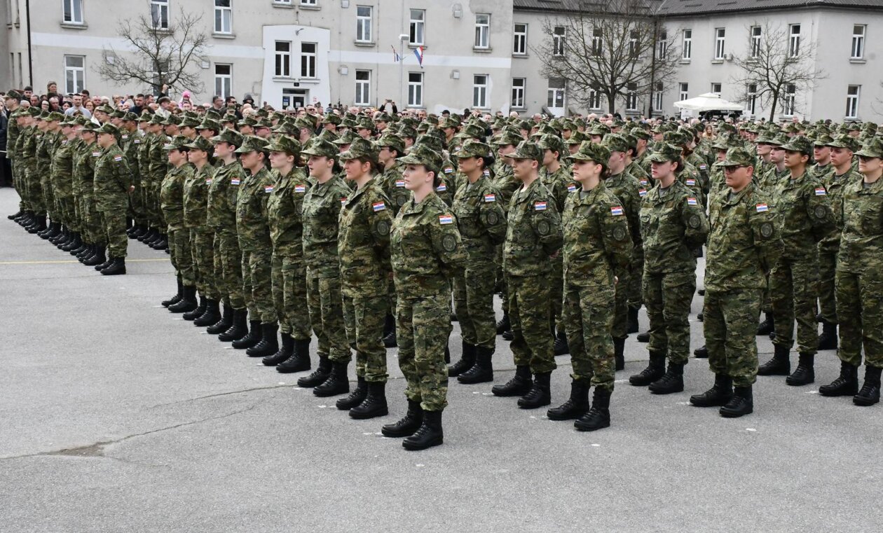 Požega: Svečana prisega ročnika na temeljnom vojnom osposobljavanju