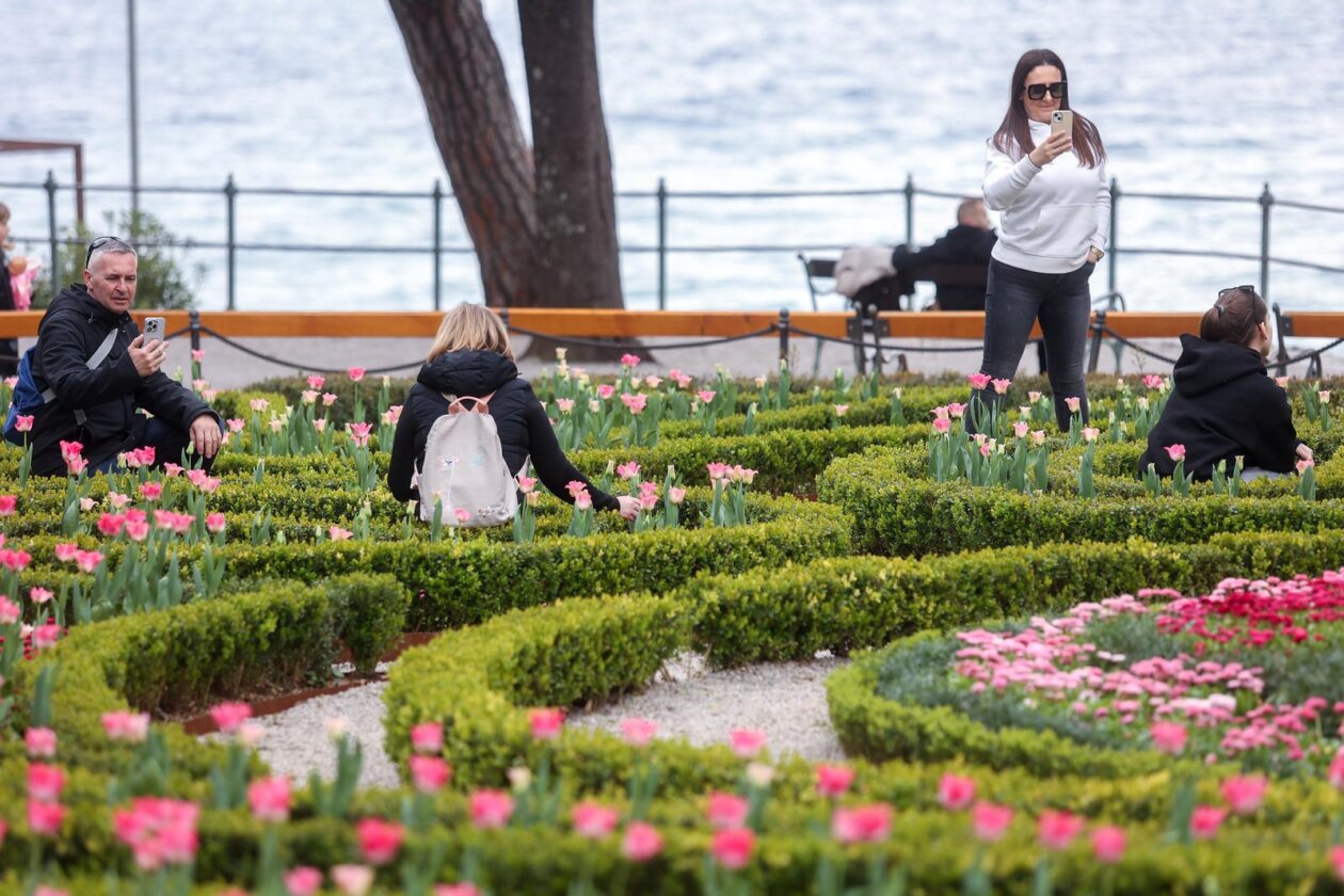 Opatija: Iako je stiglo proljeće,  u nadolazećim danima je najavljen snijeg
