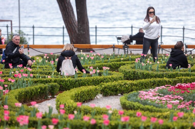 Opatija: Iako je stiglo proljeće,  u nadolazećim danima je najavljen snijeg