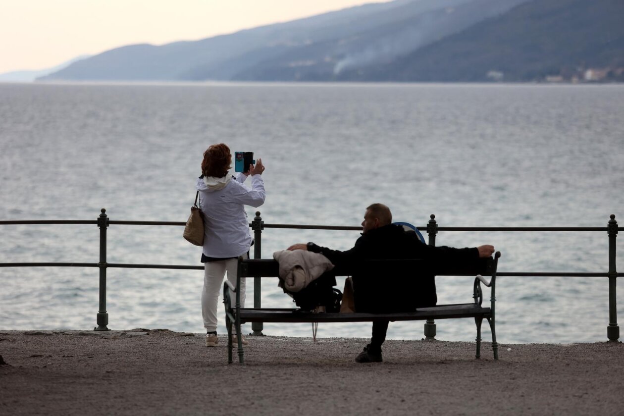 Opatija: Iako je stiglo proljeće,  u nadolazećim danima je najavljen snijeg
