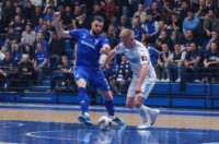 Susret Futsal Dinama i Rijeke u prvoj utakmici finala Hrvatskog malonogometnog kupa