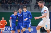 Susret Futsal Dinama i Rijeke u prvoj utakmici finala Hrvatskog malonogometnog kupa
