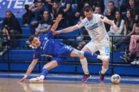 Susret Futsal Dinama i Rijeke u prvoj utakmici finala Hrvatskog malonogometnog kupa
