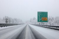 Zbog snijega otežan promet u Gorskom kotaru