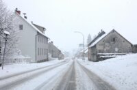 Zbog snijega otežan promet u Gorskom kotaru