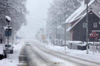 Zbog snijega otežan promet u Gorskom kotaru