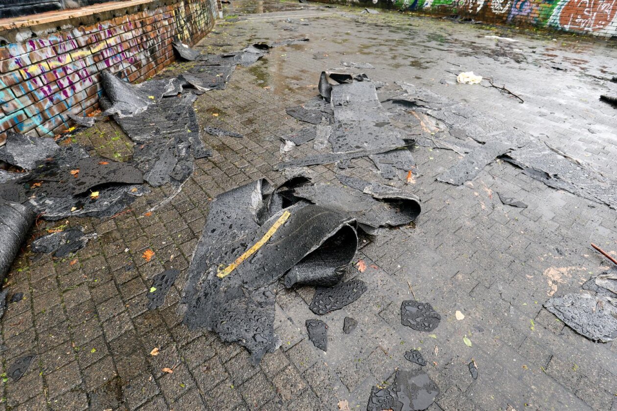 Zagreb: Usljed  jakog nevremena oštećen i Dom Dražena Petrovića