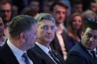 Rijeka: Premijer Plenković na proslavi 36. godišnjice osnutka HDZ-a