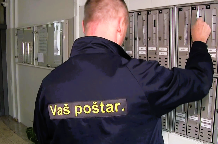 poštar pošta rtl