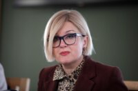 Rijeka: Gradonačelnica Iva Rinčić na konferenciji za novinare