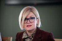 Rijeka: Gradonačelnica Iva Rinčić na konferenciji za novinare