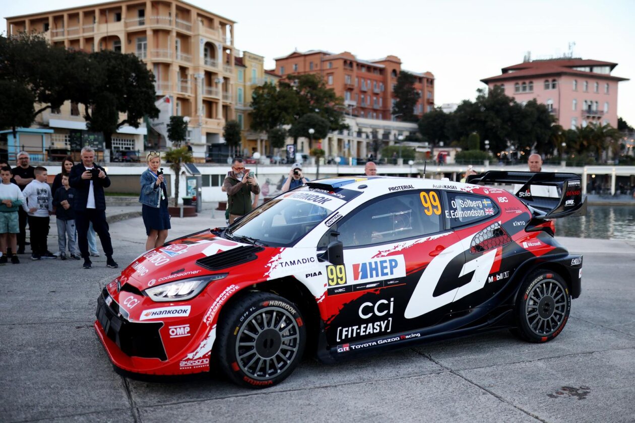 Opatija: WRC Croatia 2026, photoshoot na Opatijskoj Slatini