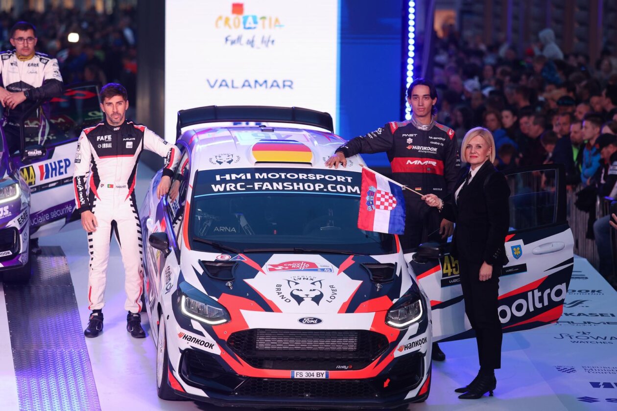 Rijeka: Ceremonijalni start WRC Croatia Rallyja 2026. Rijeka: Ceremonijalni start WRC Croatia Rallyja 2026.