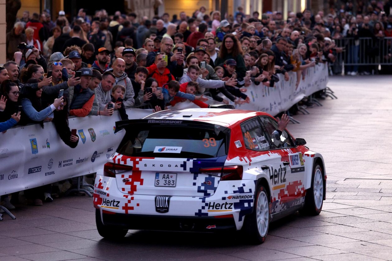 Rijeka: Ceremonijalni start WRC Croatia Rallyja 2026. Rijeka: Ceremonijalni start WRC Croatia Rallyja 2026.