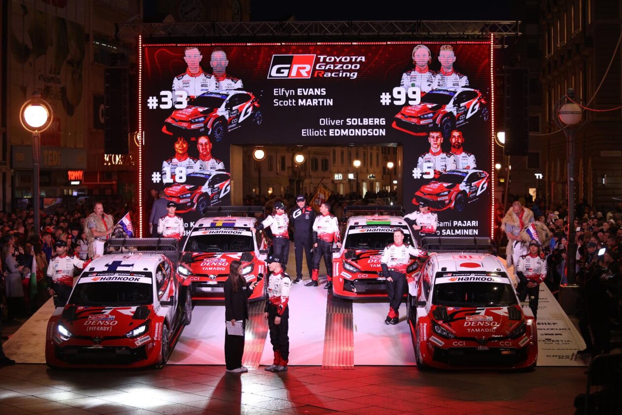 Rijeka: Ceremonijalni start WRC Croatia Rallyja 2026. Rijeka: Ceremonijalni start WRC Croatia Rallyja 2026.