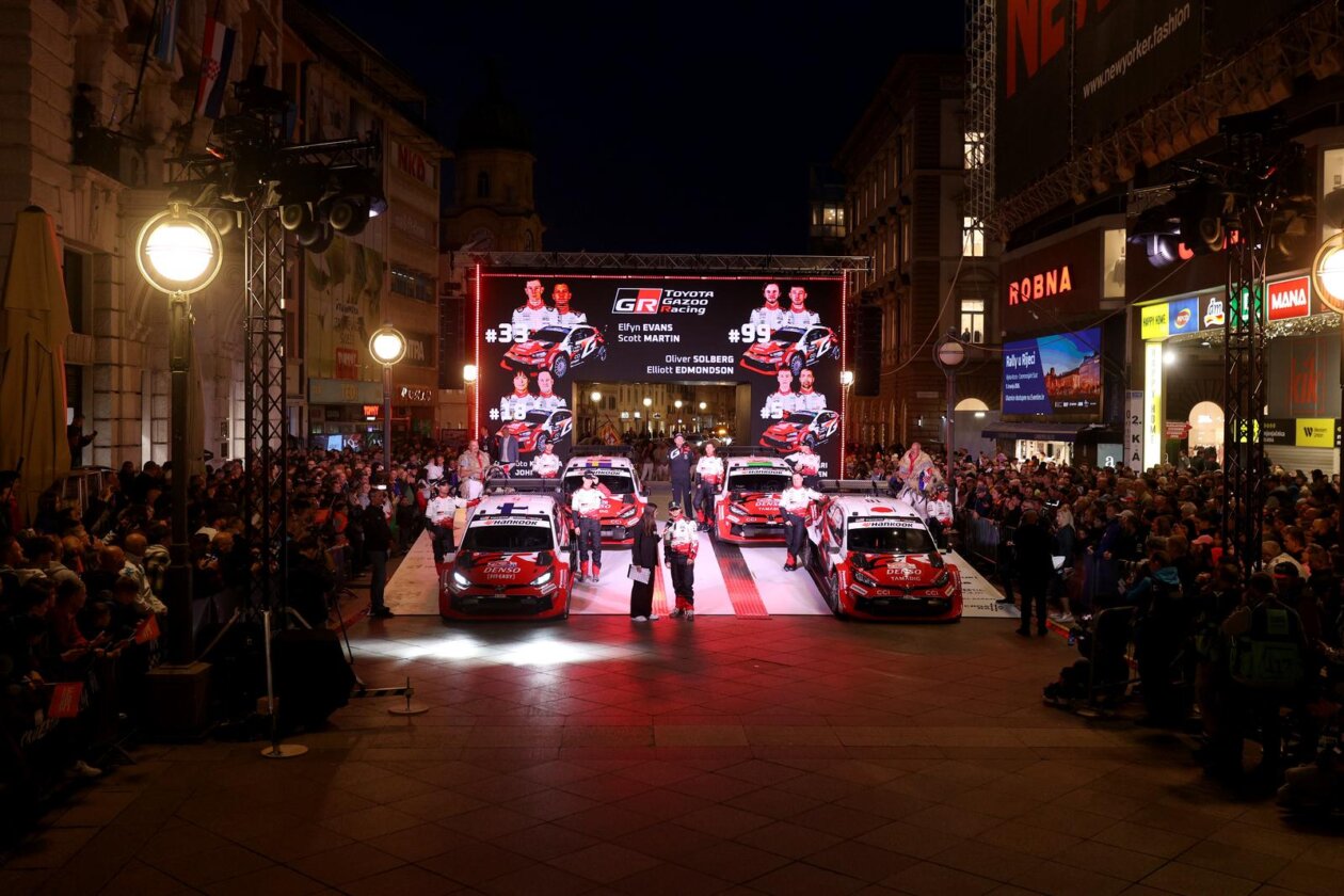 Rijeka: Ceremonijalni start WRC Croatia Rallyja 2026. Rijeka: Ceremonijalni start WRC Croatia Rallyja 2026.