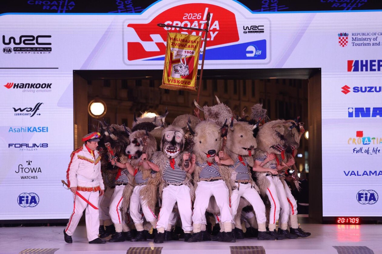 Rijeka: Ceremonijalni start WRC Croatia Rallyja 2026. Rijeka: Ceremonijalni start WRC Croatia Rallyja 2026.