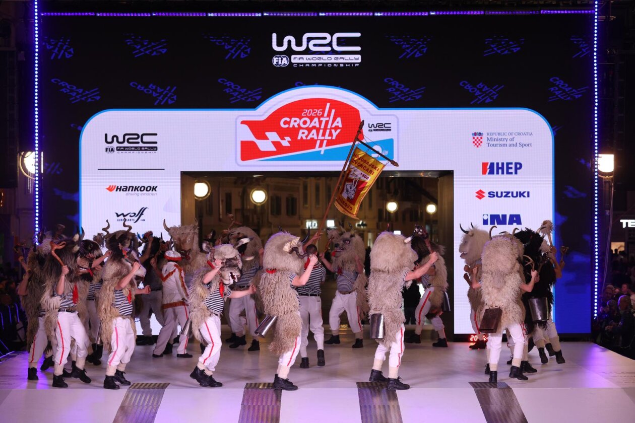 Rijeka: Ceremonijalni start WRC Croatia Rallyja 2026. Rijeka: Ceremonijalni start WRC Croatia Rallyja 2026.