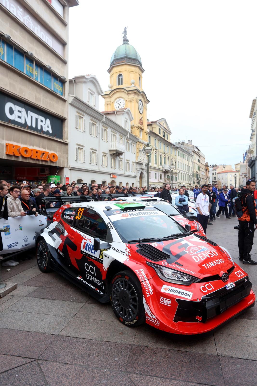 Rijeka: Ceremonijalni start WRC Croatia Rallyja 2026. Rijeka: Ceremonijalni start WRC Croatia Rallyja 2026.