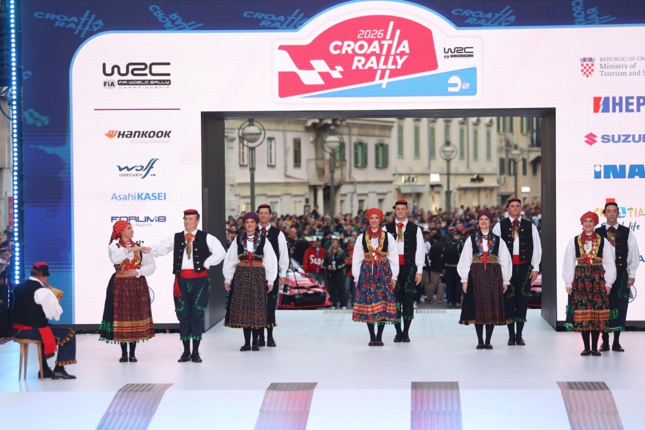 Rijeka: Ceremonijalni start WRC Croatia Rallyja 2026. Rijeka: Ceremonijalni start WRC Croatia Rallyja 2026.