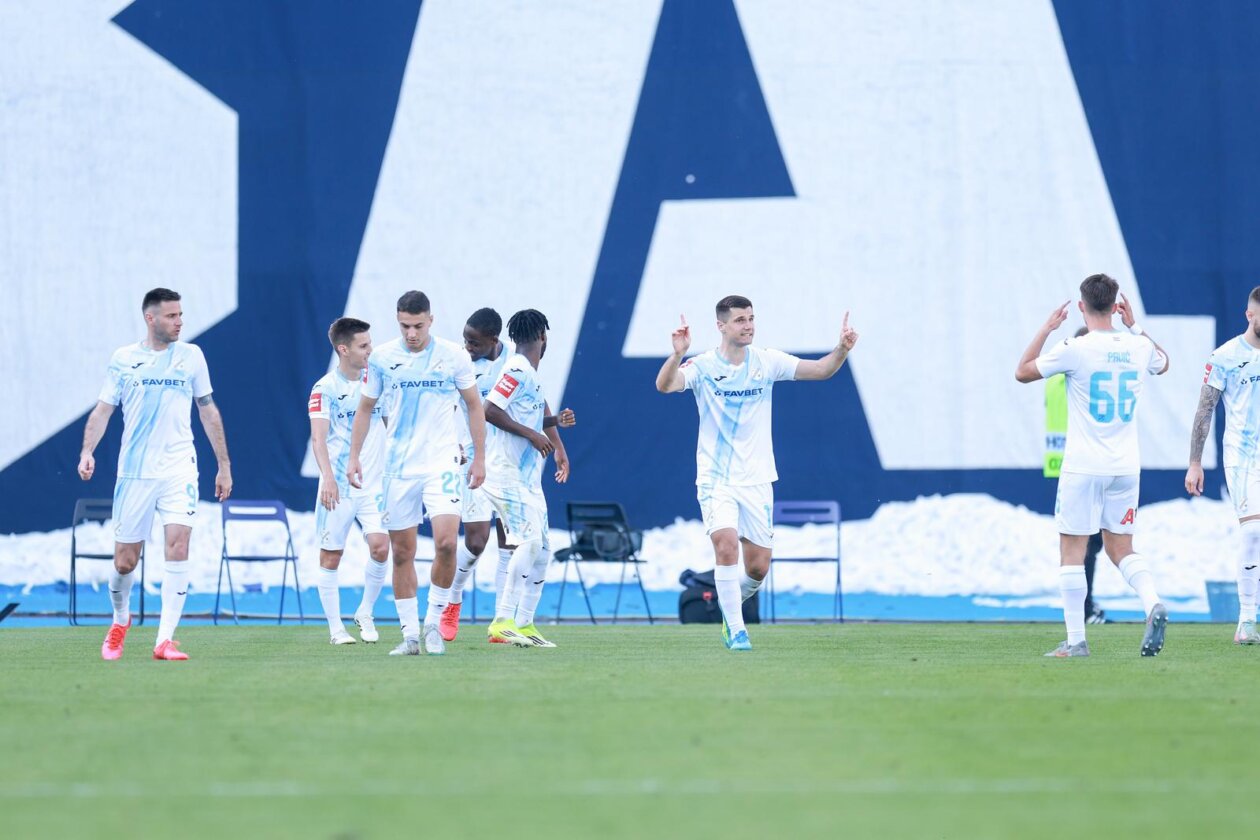 Zagreb: GNK Dinamo i HNK Rijeka sastali se u 30. kolu Prve HNL Zagreb: GNK Dinamo i HNK Rijeka sastali se u 30. kolu Prve HNL