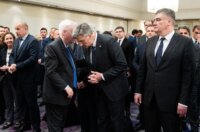 Zagreb: Zoran Milanović i Andrej Plenković na obilježavanju 110. obljetnice priznanja ravnopravnosti islama Zagreb: Zoran Milanović i Andrej Plenković na obilježavanju 110. obljetnice priznanja ravnopravnosti islama