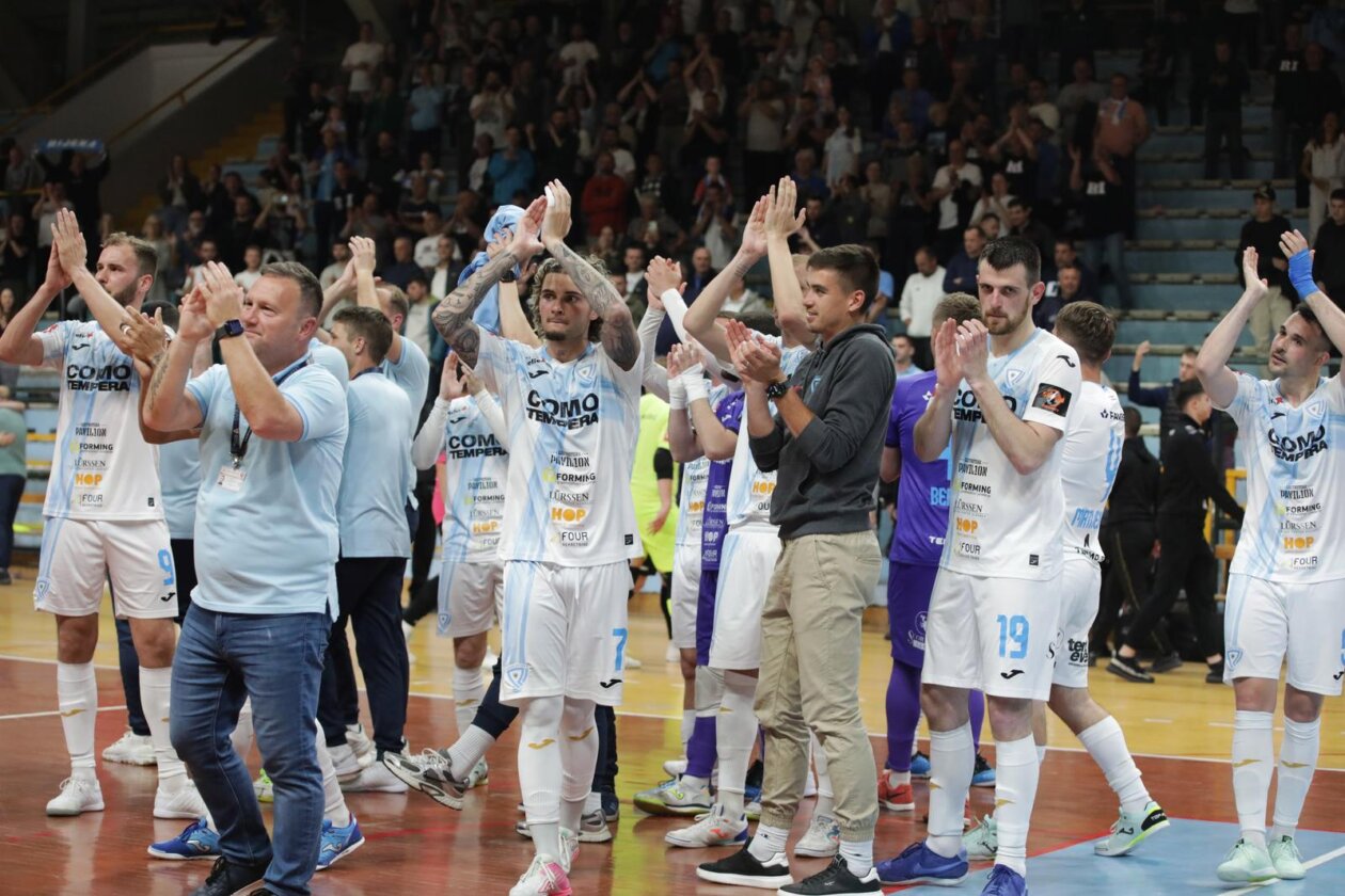 HMNK Rijeka se  plasirala u polufinale SuperSport HMNL-a nakon pobjede nad Crnicom