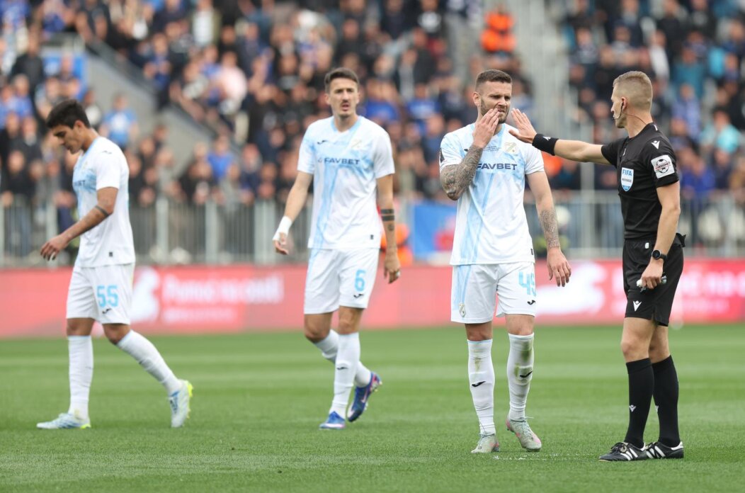 Dinamo i Rijeka u finalu Hrvatskog nogometnog kupa