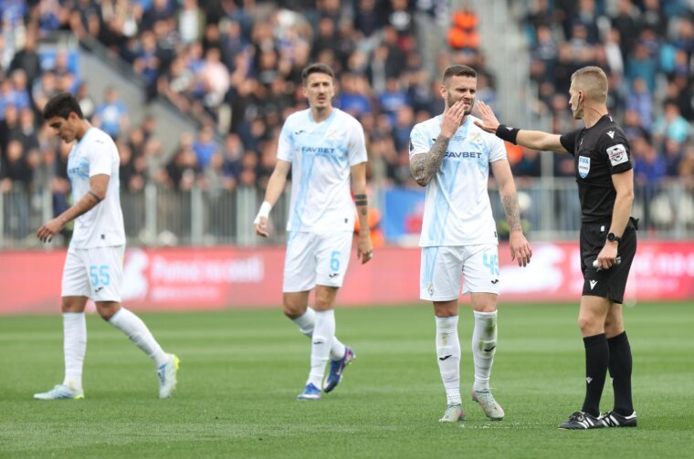 Dinamo i Rijeka u finalu Hrvatskog nogometnog kupa