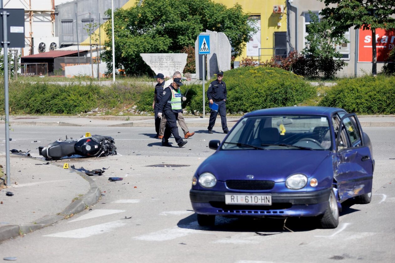 Rijeka: U sudaru automobila i motocikla poginula jedna osoba Rijeka: U sudaru automobila i motocikla poginula jedna osoba