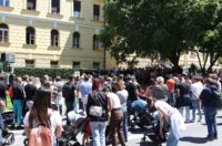 ibenik: Tihi prosvjed “19 minuta utnje za Luku” ibenik: Tihi prosvjed “19 minuta utnje za Luku”