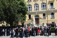 ibenik: Tihi prosvjed “19 minuta utnje za Luku” ibenik: Tihi prosvjed “19 minuta utnje za Luku”