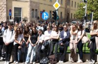 ibenik: Tihi prosvjed “19 minuta utnje za Luku” ibenik: Tihi prosvjed “19 minuta utnje za Luku”
