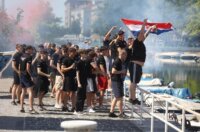 Rijeka: Maturanti proslavili zadnji dan škole Rijeka: Maturanti proslavili zadnji dan škole