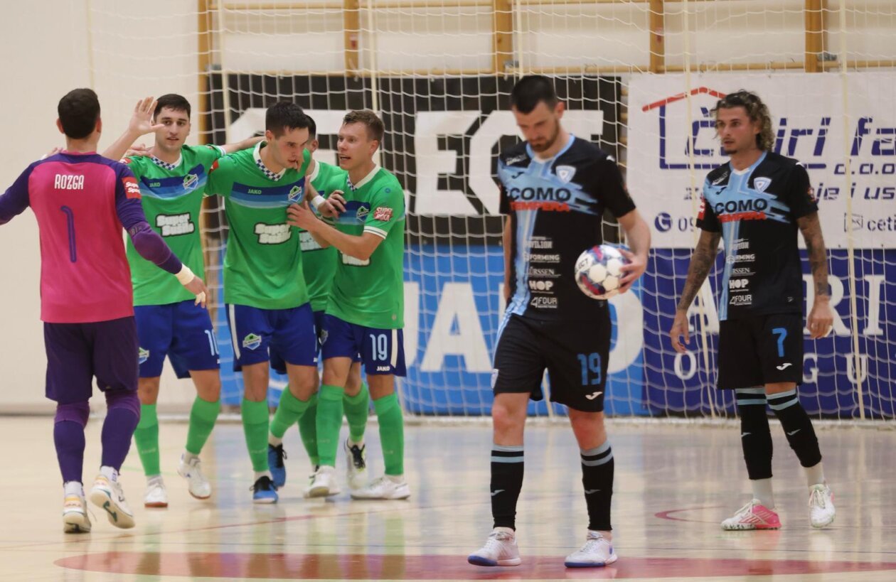Omiš: Četvrta utakmica finala SuperSport Hrvatske malonogometne lige, MNK Olmissum – HMNK Rijeka