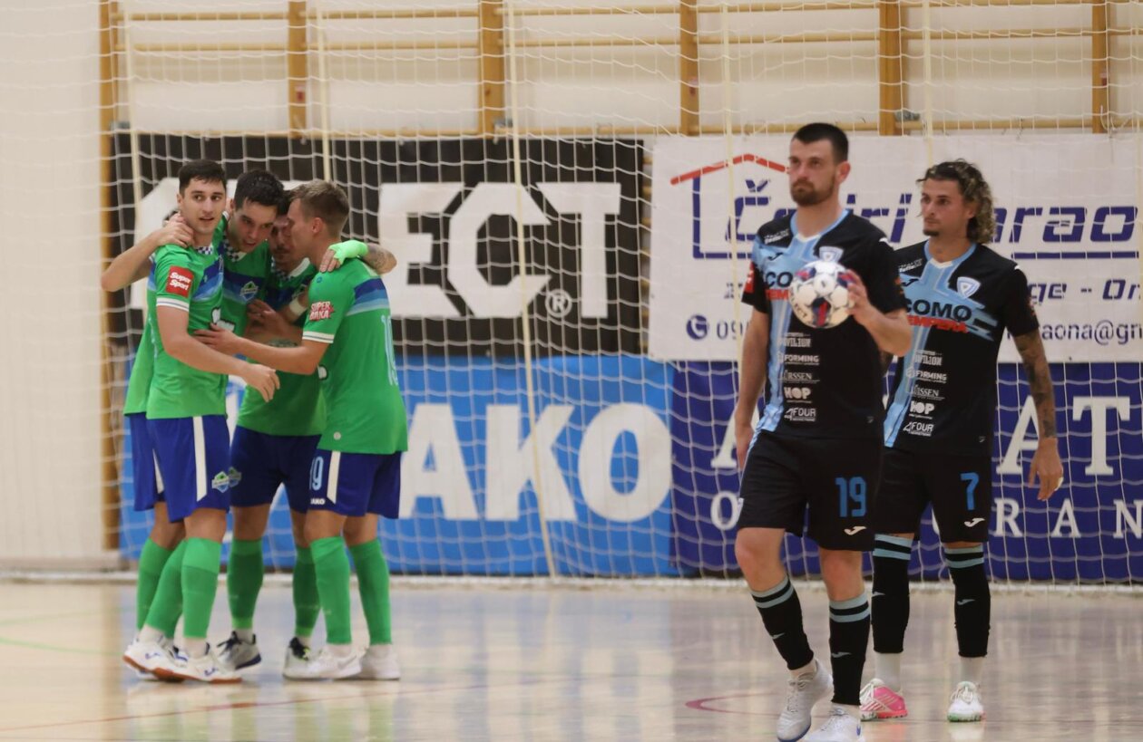 Omiš: Četvrta utakmica finala SuperSport Hrvatske malonogometne lige, MNK Olmissum – HMNK Rijeka