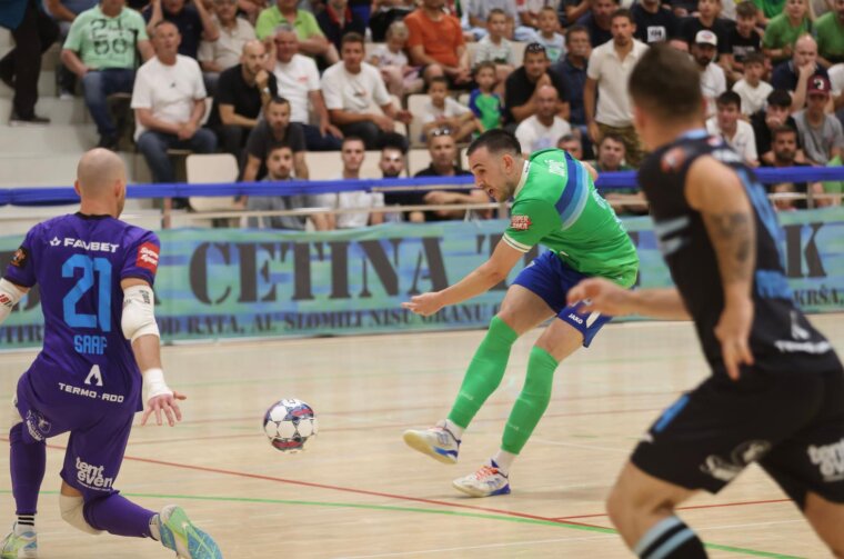 Omiš: Četvrta utakmica finala SuperSport Hrvatske malonogometne lige, MNK Olmissum – HMNK Rijeka