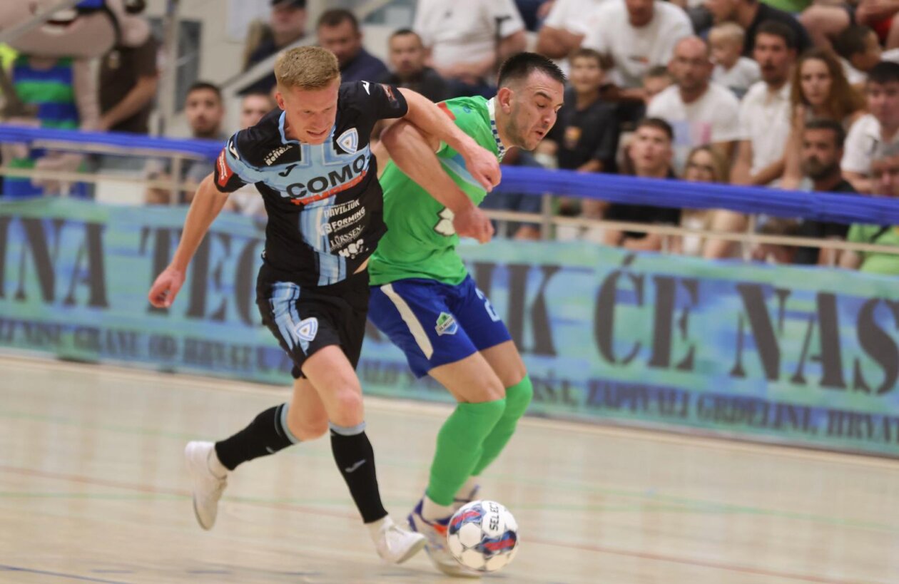 Omiš: Četvrta utakmica finala SuperSport Hrvatske malonogometne lige, MNK Olmissum – HMNK Rijeka