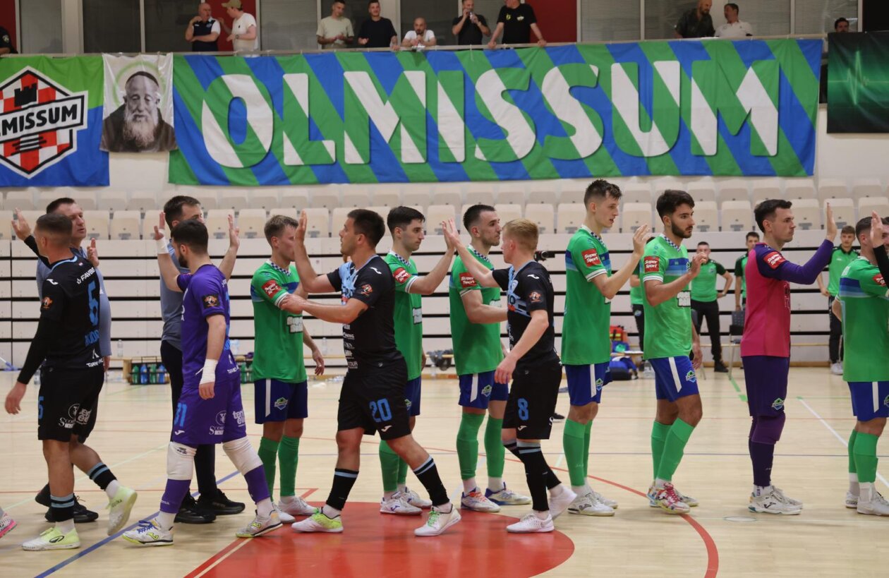 Omiš: Četvrta utakmica finala SuperSport Hrvatske malonogometne lige, MNK Olmissum – HMNK Rijeka