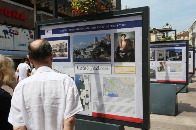 Rijeka: Na Korzu otvorena izloba fotografija “Rije?ki hoteli nekad i sad” Rijeka: Na Korzu otvorena izloba fotografija “Rije?ki hoteli nekad i sad”