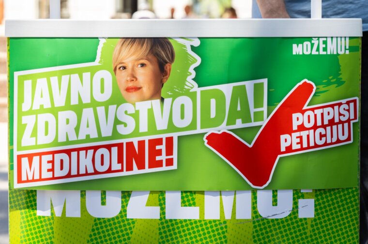 Pula: Ivana Kekin o novostima u kampanji za očuvanje javnog zdravstva Pula: Ivana Kekin o novostima u kampanji za očuvanje javnog zdravstva