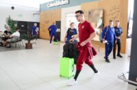Odlazak Hrvatske nogometne reprezentacije u Ameriku na Svjetsko prvenstvo Odlazak Hrvatske nogometne reprezentacije u Ameriku na Svjetsko prvenstvo