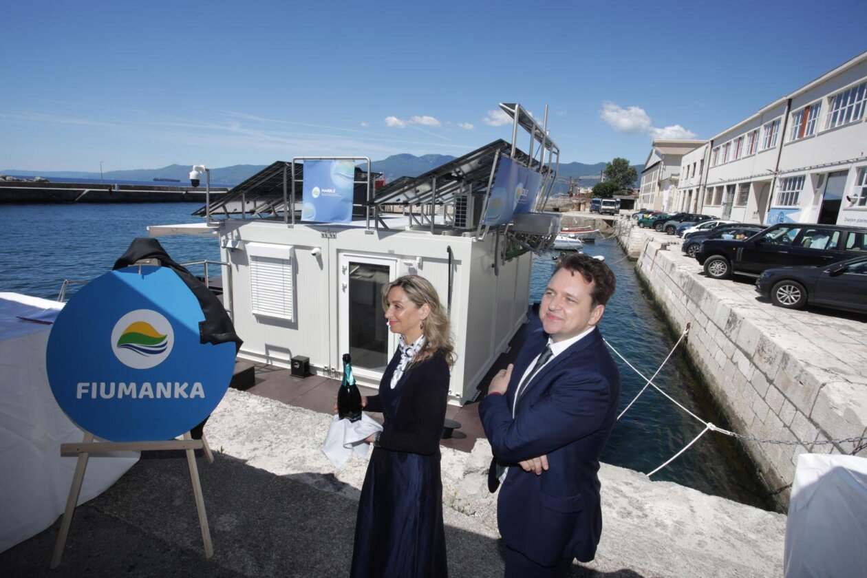 Rijeka: Svečano porinuće pametne marine Fiumanka Rijeka: Svečano porinuće pametne marine Fiumanka