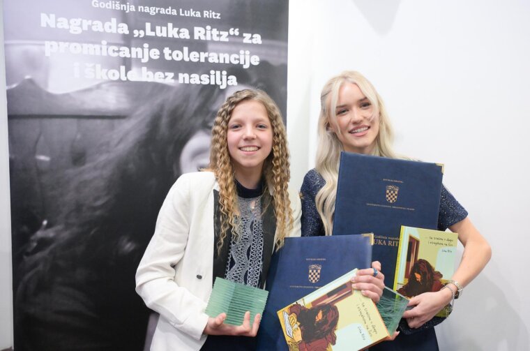 Zagreb: Dodjela Godišnje nagrade „Luka Ritz“ za promicanje tolerancije i škole bez nasilja