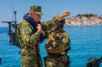 Primošten: Borbena moć 26 na pomorskom vojnom poligonu „Žirje“