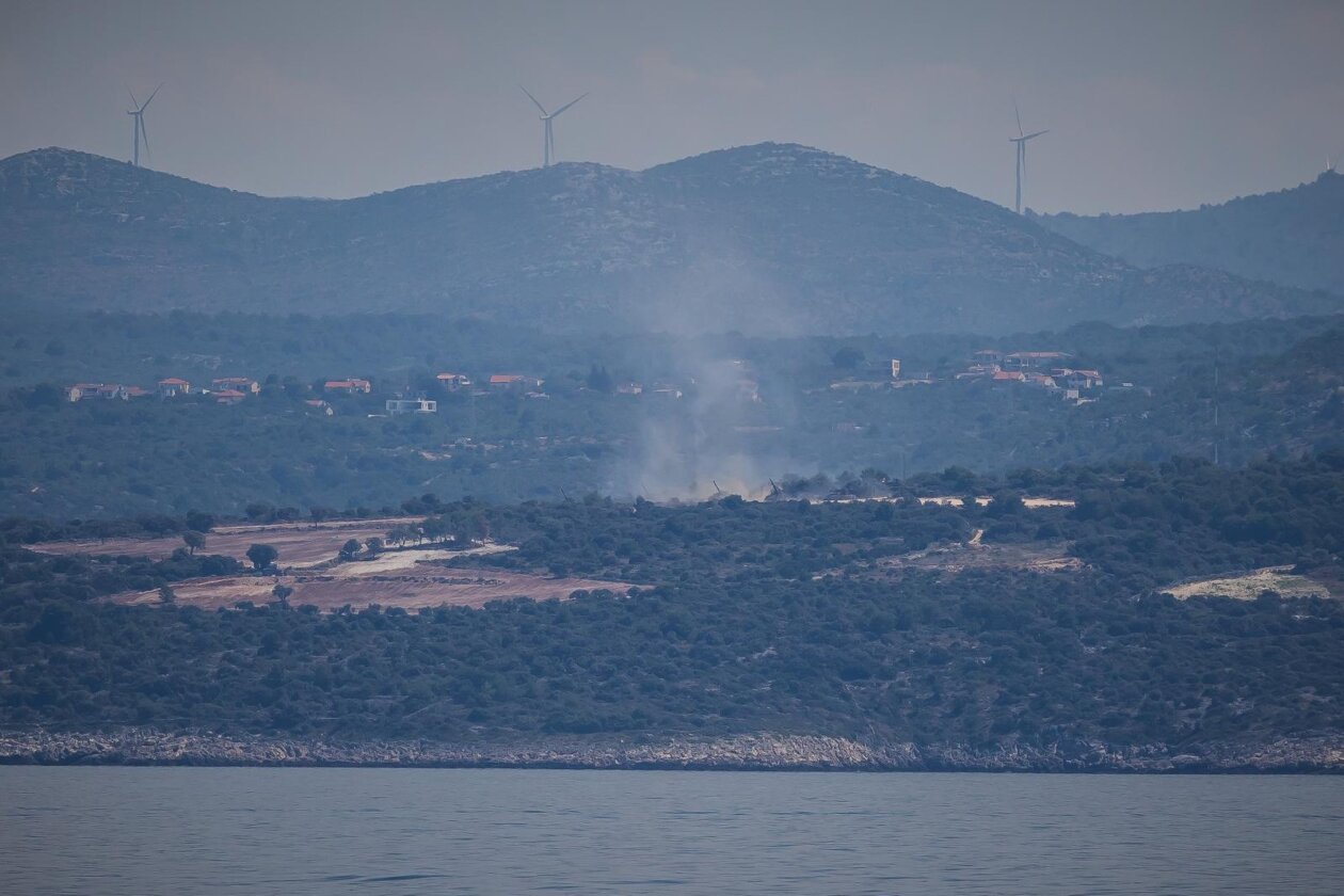 Primošten: Borbena moć 26 na pomorskom vojnom poligonu „Žirje“