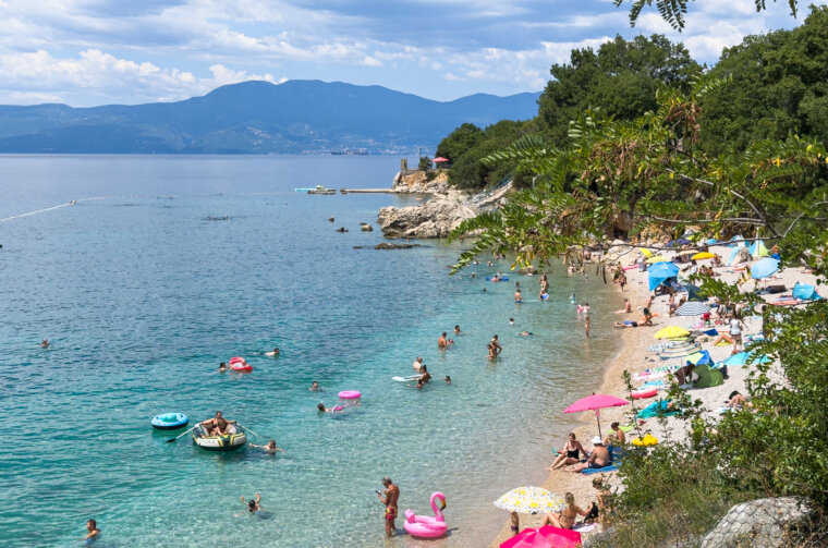 Ilustrativna Kostrena kupači plaža-2162