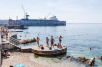 Ilustrativna Pećine plaža kupači gradska plaža Grčevo-1377